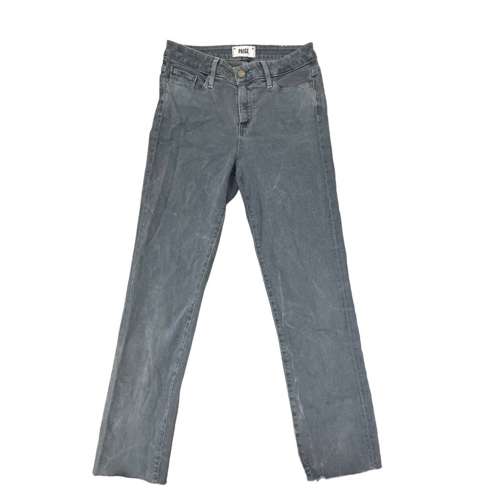 Paige Hoxton Straight Ankle Jeans Vintage China Blue Size 26 $189 RARE!‎